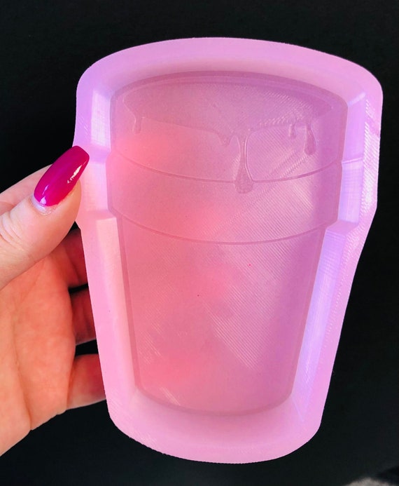 Houston Double Cup Lean Silicone Freshies, Silicone Molds