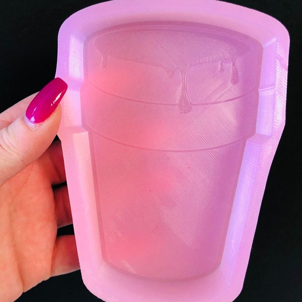 Houston Double Cup Lean Silicone  - Freshies, Silicone Molds, Silicone Freshie Mold, Molds for Freshies, Aroma Bead Molds.