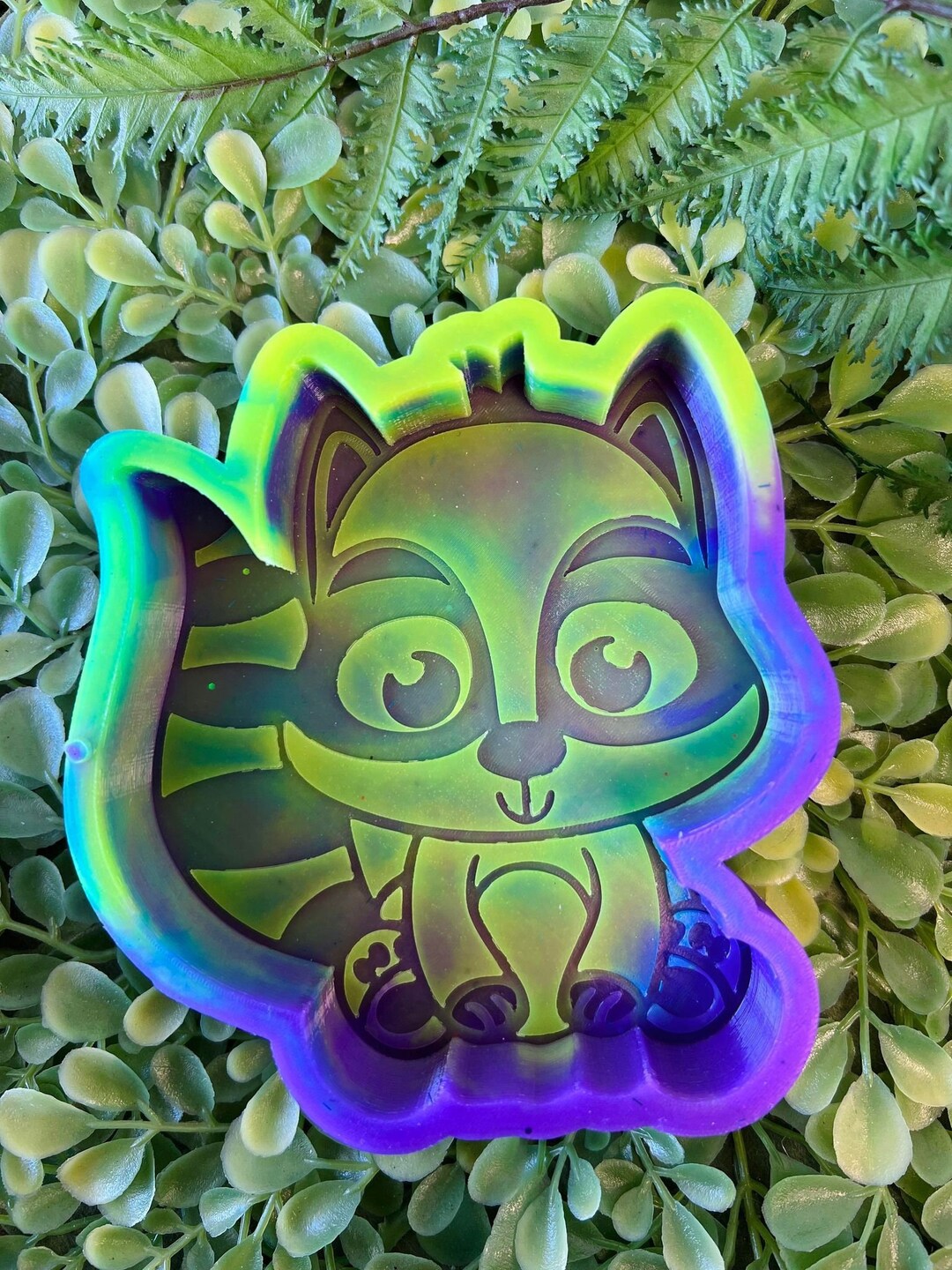 Fall Racoon Freshie Raccoon Silicone Mold - Freshies, Silicone Molds, Silicone Freshie Mold ...