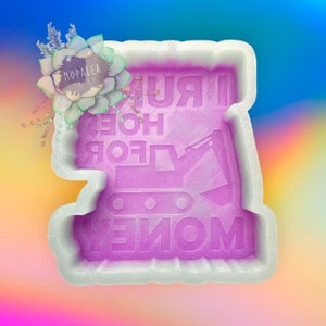 Runs Hoes Silicone Mold (B1628)- Freshies, Silicone Molds, Molds for Freshies, Aroma Bead Molds, Soap Mold, Wax Mold, Food Mold