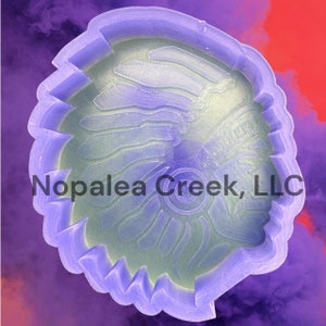 Indian Head Silicone Mold - Freshies, Silicone Molds, Silicone Freshie Mold, Molds for Freshies, Aroma Bead Molds, Soap Mold, Wax