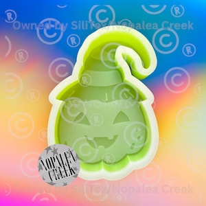 Witch Hat Lantern Silicone Mold© -Silicone Mold, Freshie Mold, Wax Melt Mold, Candle Mold, Soap Mold, Aroma Bead Mold, Food Mold