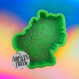 Am I the Drama Silicone Mold -Silicone Molds for Freshies, Silicone Mold, Soap Molds, Chocolate, Candle, Wax Melt Molds, Molds