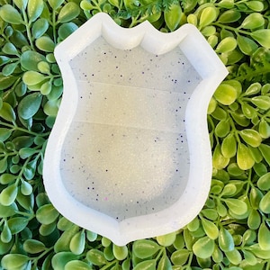 Police Badge Silicone Mold - Freshies, Silicone Molds, Silicone Freshie Mold, Molds for Freshies, Aroma Bead Molds.