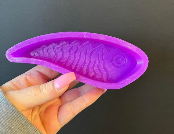 Fishing Lure 3 Silicone Freshies, Silicone Molds, Silicone Freshie Mold,  Molds for Freshies, Aroma Bead Molds. 