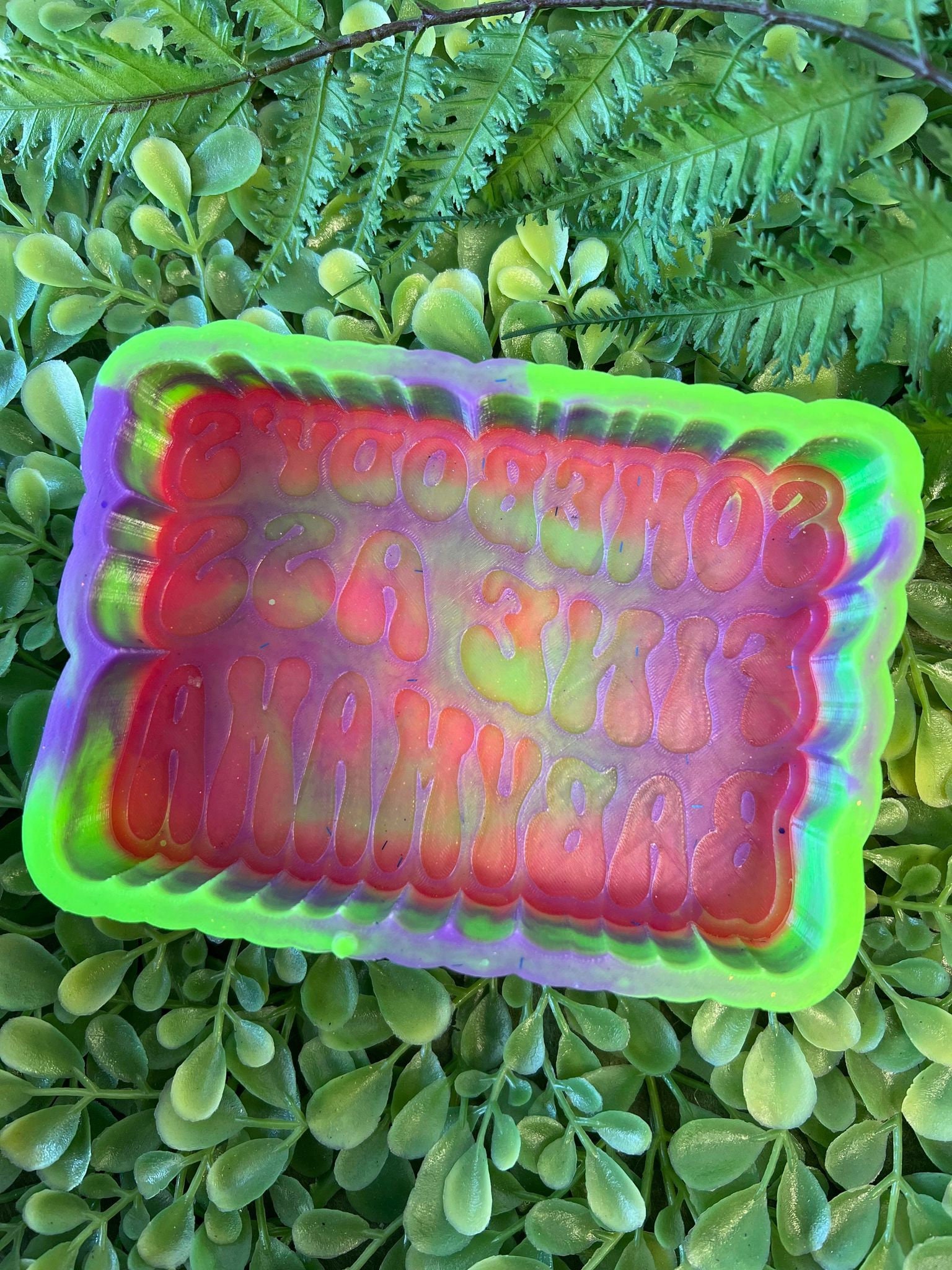 Somebody's Fine Ass Babymama Silicone Mold - Freshies, Silicone