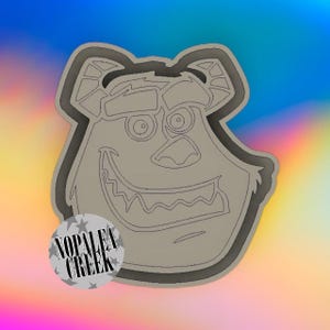 Blue Monster Silicone Mold -Silicone Molds for Freshies, Silicone Mold, Soap Molds, Chocolate, Candle, Wax Melt Molds, Molds