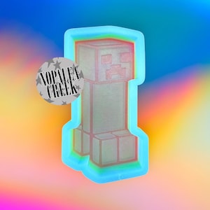 Creeper Silicone Mold -Silicone Molds for Freshies, Silicone Mold, Soap Molds, Chocolate, Candle, Wax Melt Molds, Molds