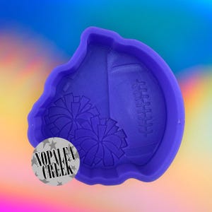 Football Cheering Silicone Mold -Silicone Molds for Freshies, Silicone Mold, Soap Molds, Chocolate, Candle, Wax Melt Molds, Molds