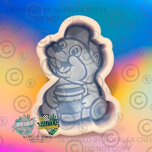 Beaver Coffee Silicone Mold- Silicone Molds for Freshies, Silicone Mold, Soap Molds, Chocolate, Candle, Wax Melt Molds, Molds