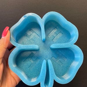 4H Shamrock Silicone - Freshies, Silicone Molds, Silicone Freshie Mold, Molds for Freshies, Aroma Bead Molds.