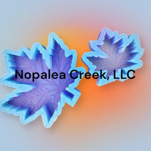 Maple Leaf Silicone Mold - Freshies, Silicone Molds, Silicone Freshie Mold, Molds for Freshies, Aroma Bead Molds.