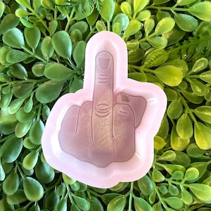 Middle Finger Man Silicone Mold - Silicone Molds for Freshies, Silicone Mold, Aroma Bead Mold, Soap Molds, Wax Molds, Resin Molds, Freshie