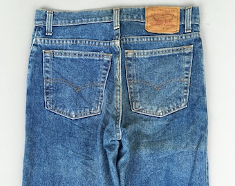 Size 27x31 Vintage 80s Levi's 610 Light Blue Jeans Levi's High Waist 90s Levi's Stonewash Denim Distressed Mom Jeans Levis Tapered Leg W27
