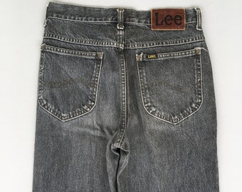 Size 26x30.5 Vintage 90s Lee Riders Ash Gray Jeans Stone