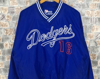 dodgers pullover jersey