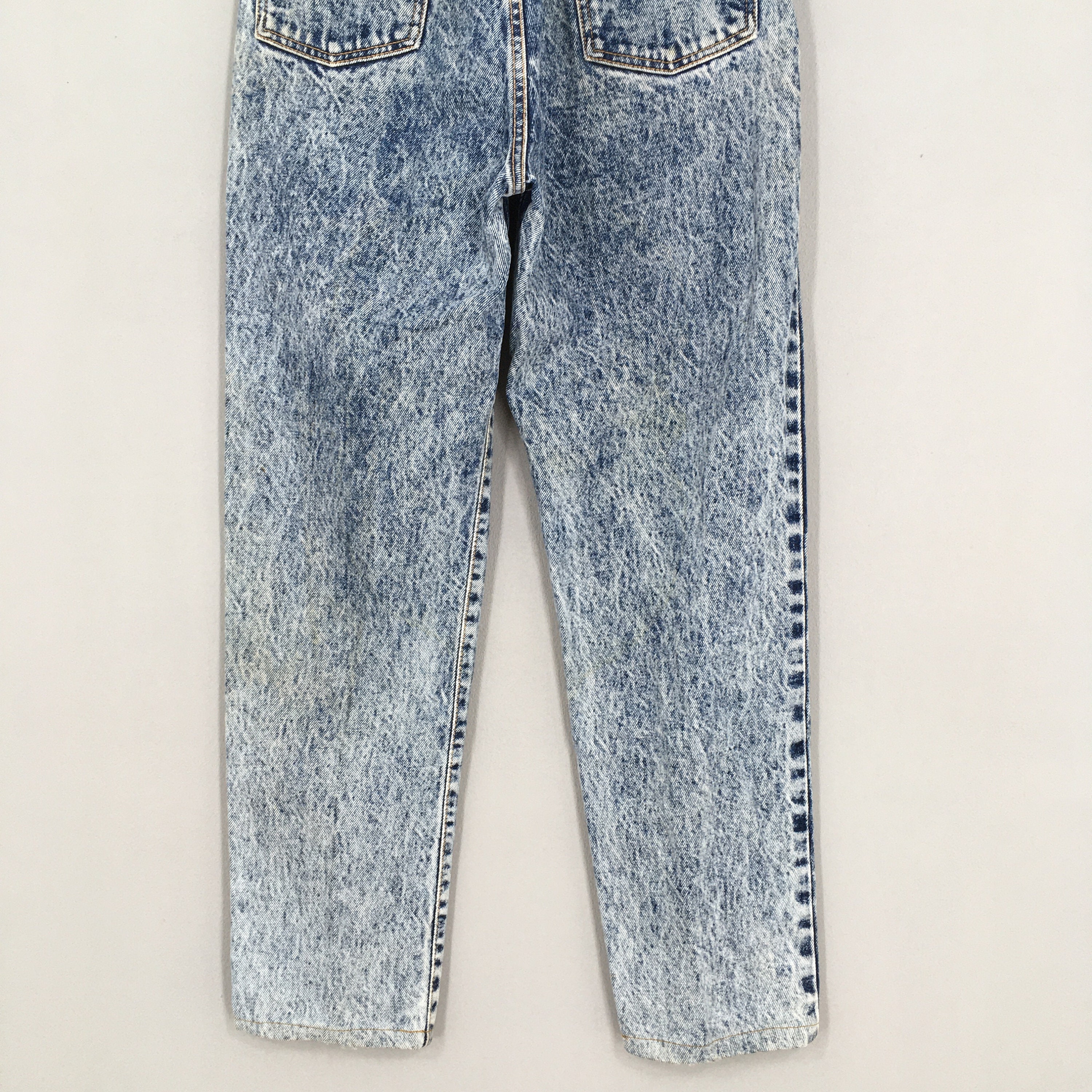 Size 30x27 Vintage 90s Edwin Faded Blue Jeans Stone Washed