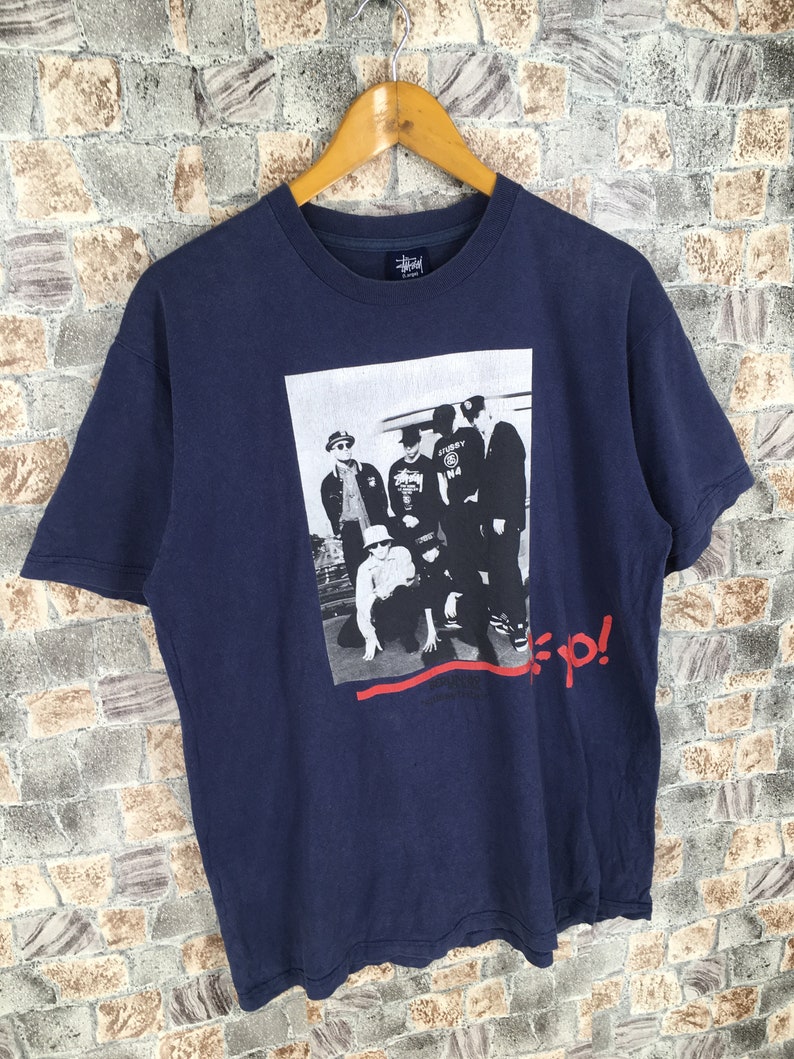 Vintage Stussy Tshirt Large 1990's Stussy Tribe | Etsy