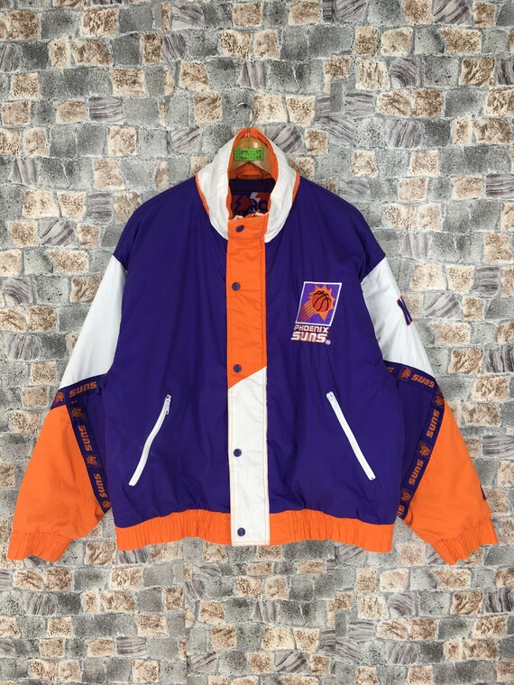 Phoenix Suns Bomber Jacket Large Vintage 1980's Phoenix Etsy