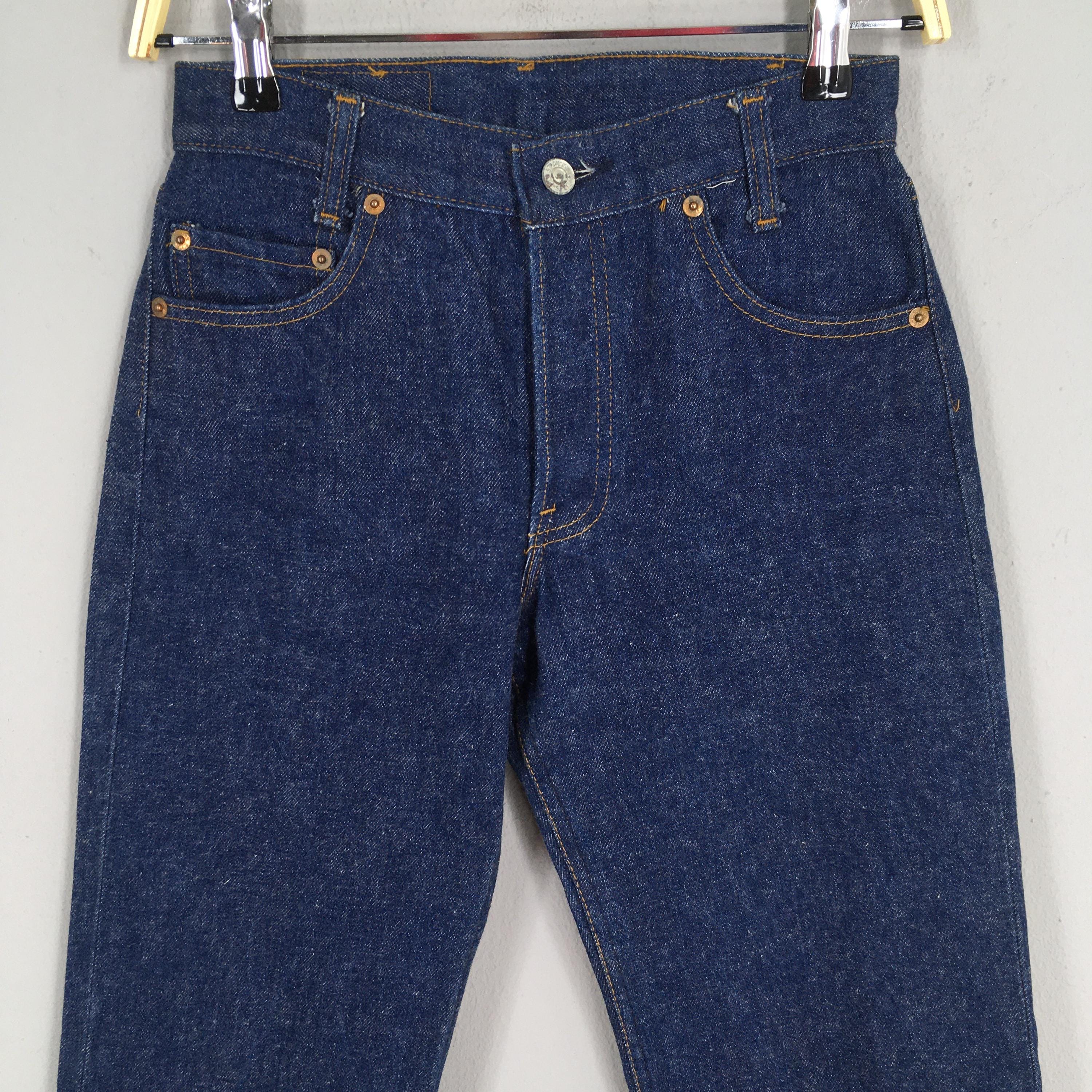 z*s様 【激レアデッドストック】Levi's 701-0117 Size 25x29 Vintage 90s Levis 701-0117 Student Dark Blue Jeans