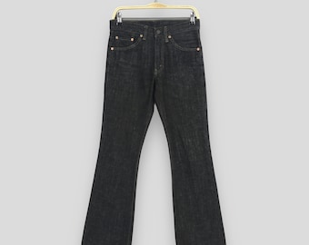 Size 30X30.5 Vintage Levi's 517 Faded Stonewash Flare Bootcut Jeans 1990s Levi's Bell Bottom Denim Levi's Mom Jeans Levi's Hi Flare Jean W30