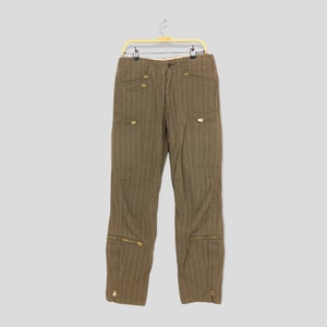 W39 Dirty Japanese Cargo Pants Xlarge Bondage Pants Harajuku