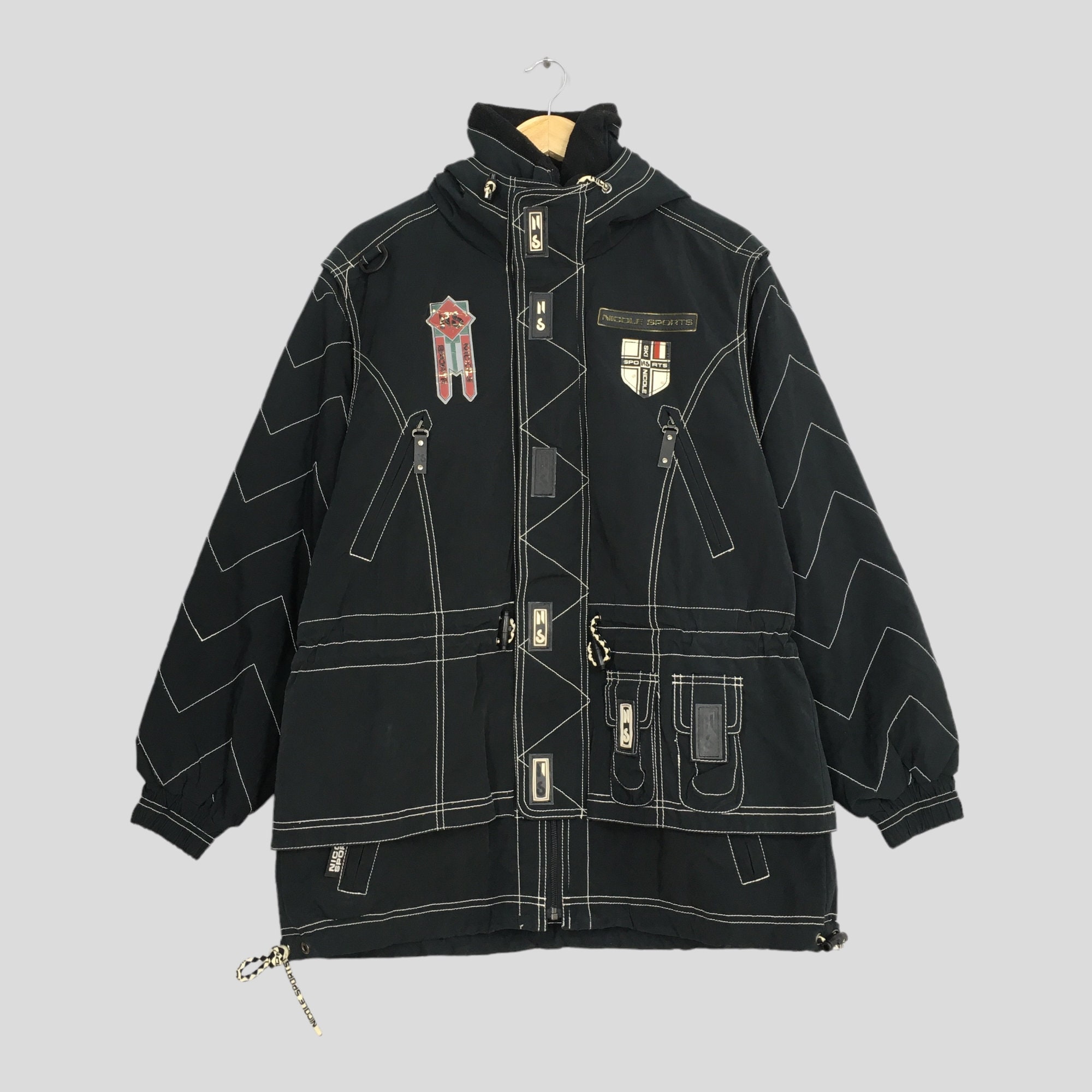 ジャケット・アウター OLD NICOLE SPORTS SKI TEAM GAME Blouson Vintage NICOLE SPORTS Ski Team Jacket - Etsy