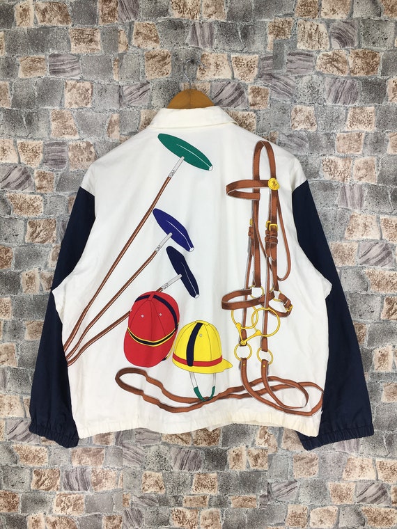 vintage polo golf windbreaker