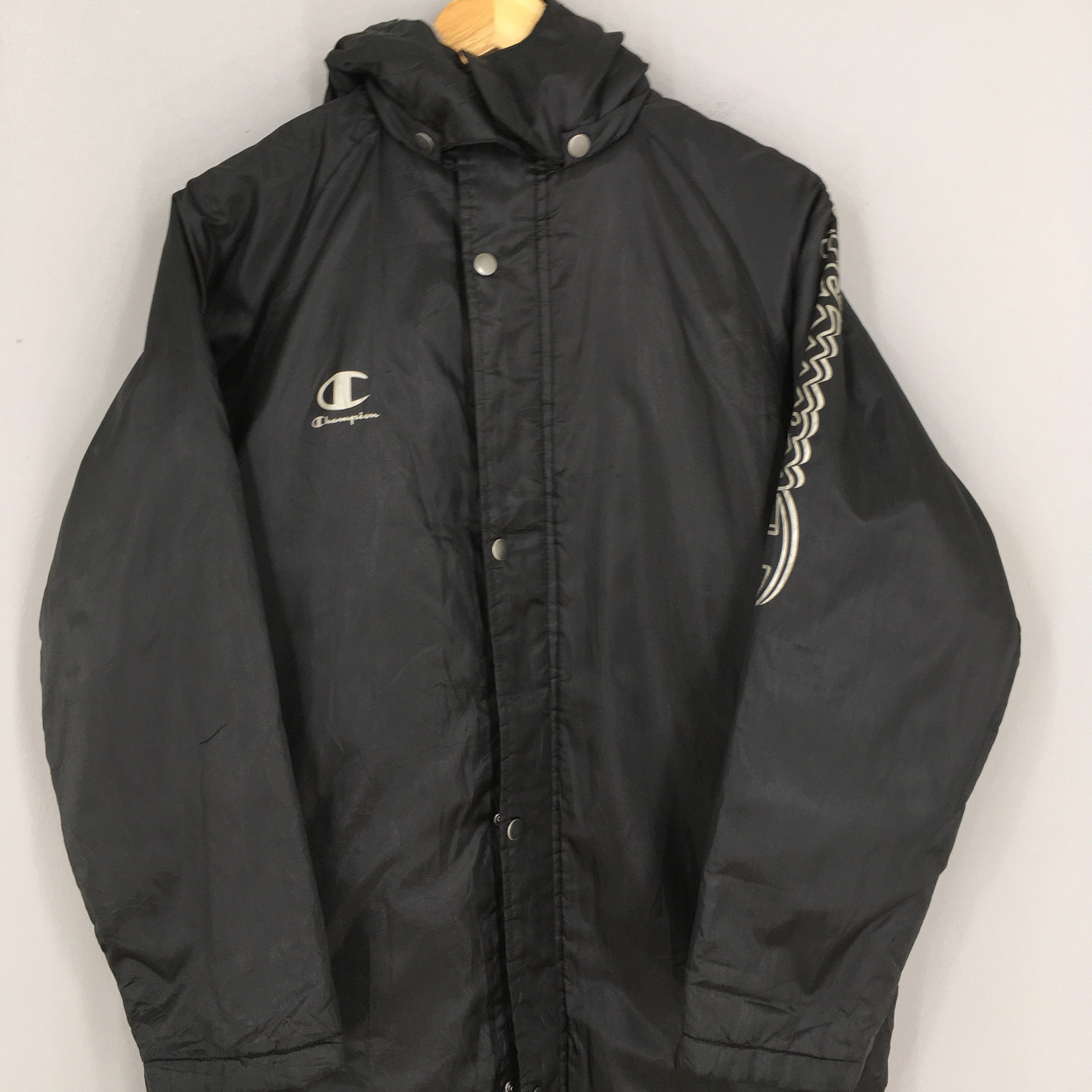 Vintage 90's Champion Sherpa Parka Jacket Medium Champion - Etsy