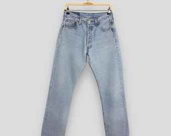 Size 27x31 Vintage 1980s Levi's 501 Faded Distressed Jeans Size 27x31 Vintage 1980s Levi's 501 Faded Distressed Jeans