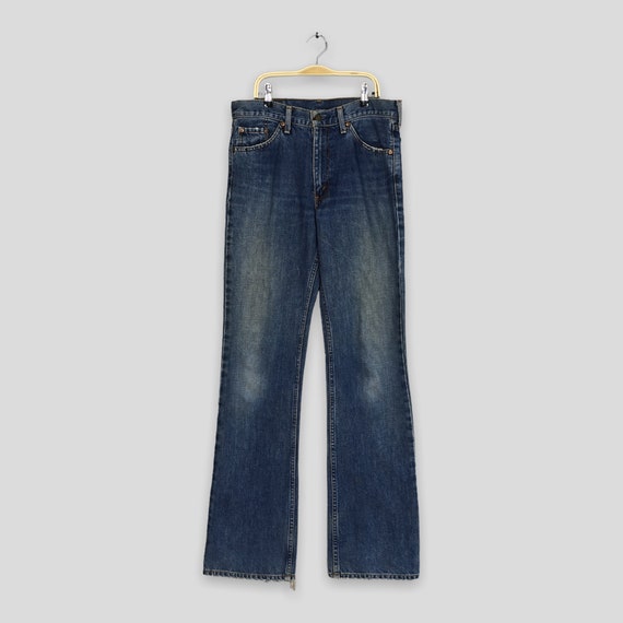 Size 30x35 Vintage 90s Levi's 517 Faded High Flare Bootcut Jeans