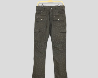 Size 31x33 Semantic Design Cargo Pants Black Bondage Pants