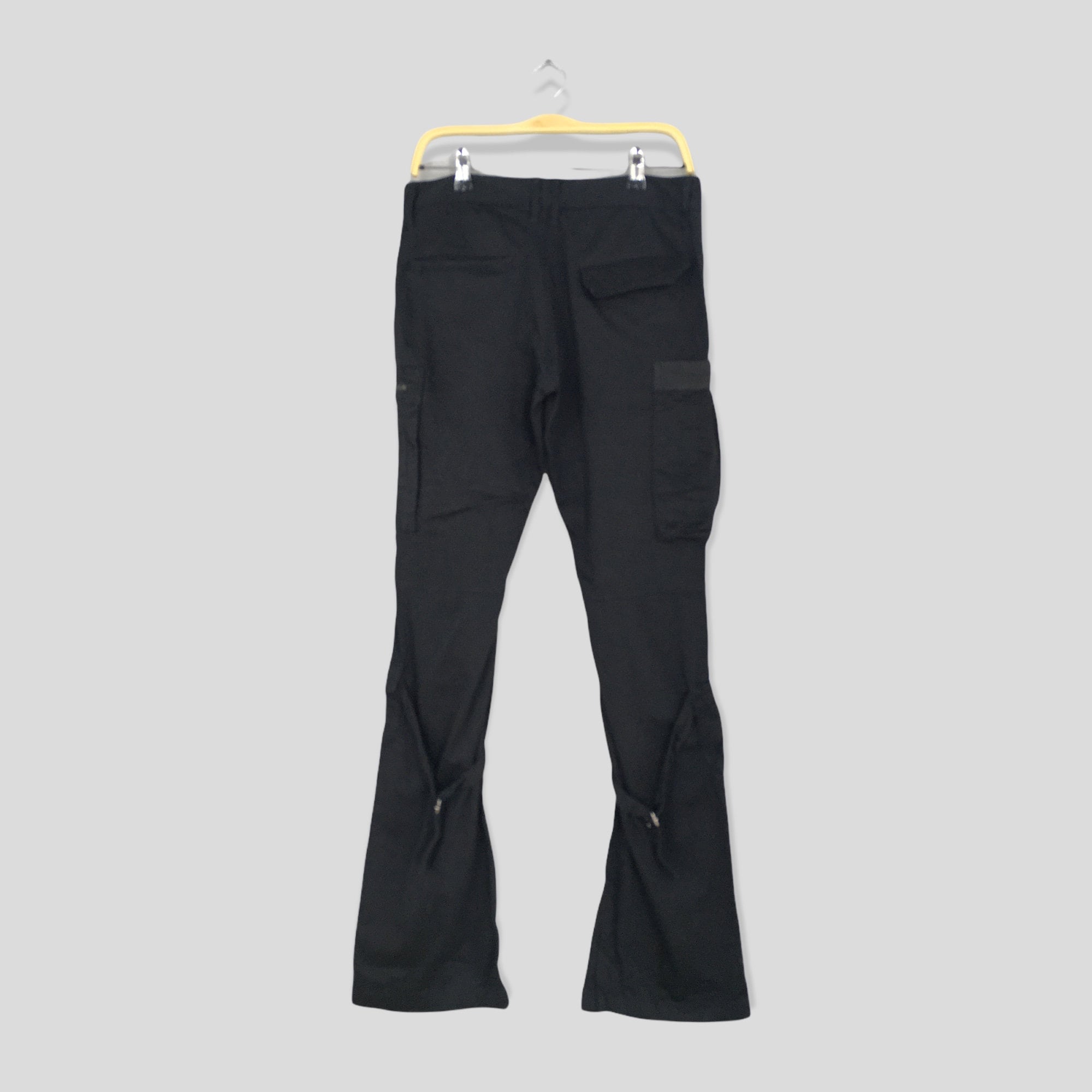Size 31x33 Semantic Design Cargo Pants Black Bondage Pants Size 31x33 Semantic Design Cargo Pants Black Bondage Pants