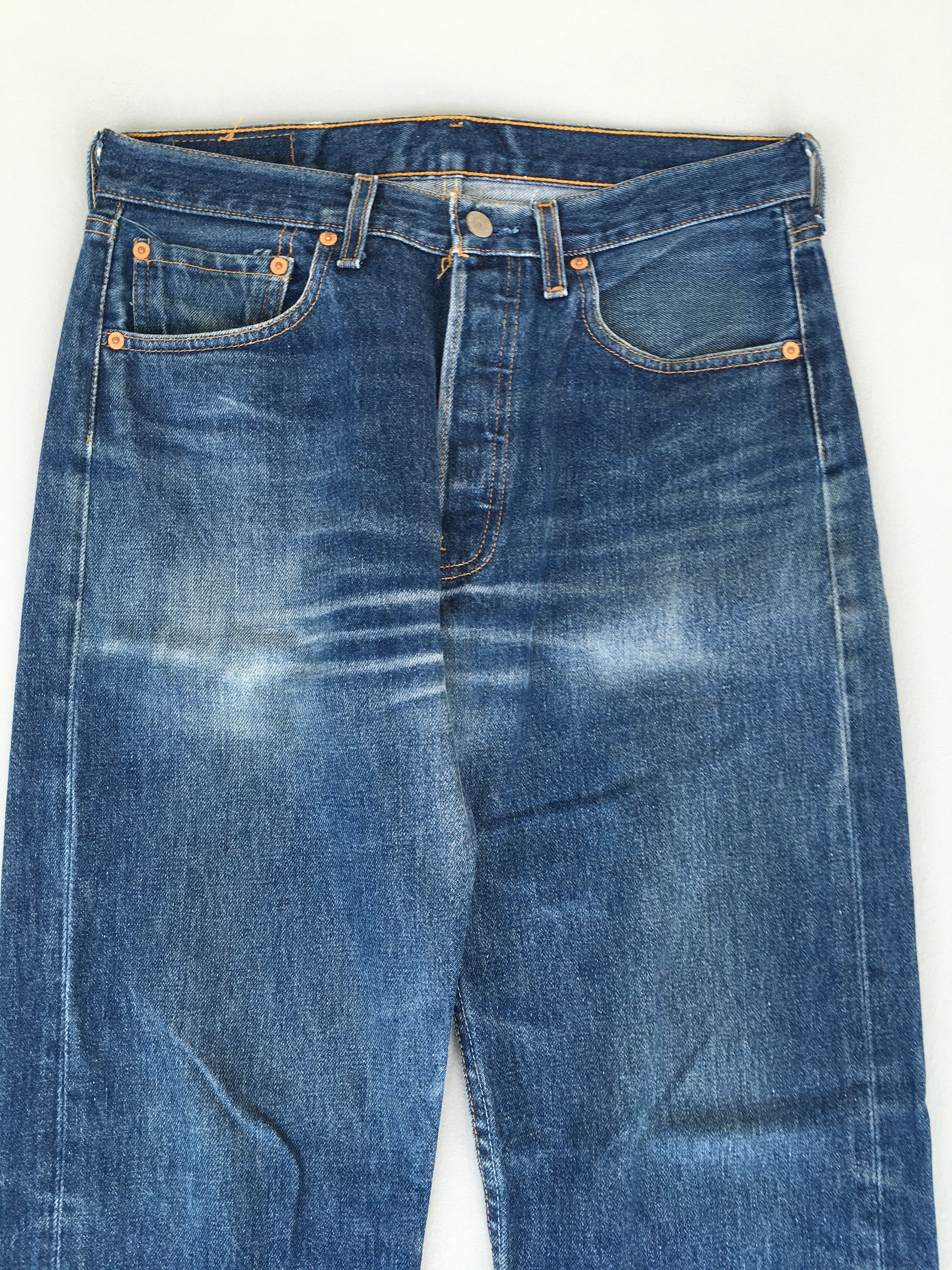 Size 30x30 Vintage Levis 501 Button Fly Jeans 1990s Levis - Etsy