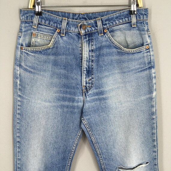 Size 31x28.5 Vintage Levi's 517 Faded Stonewash Flare Bootcut