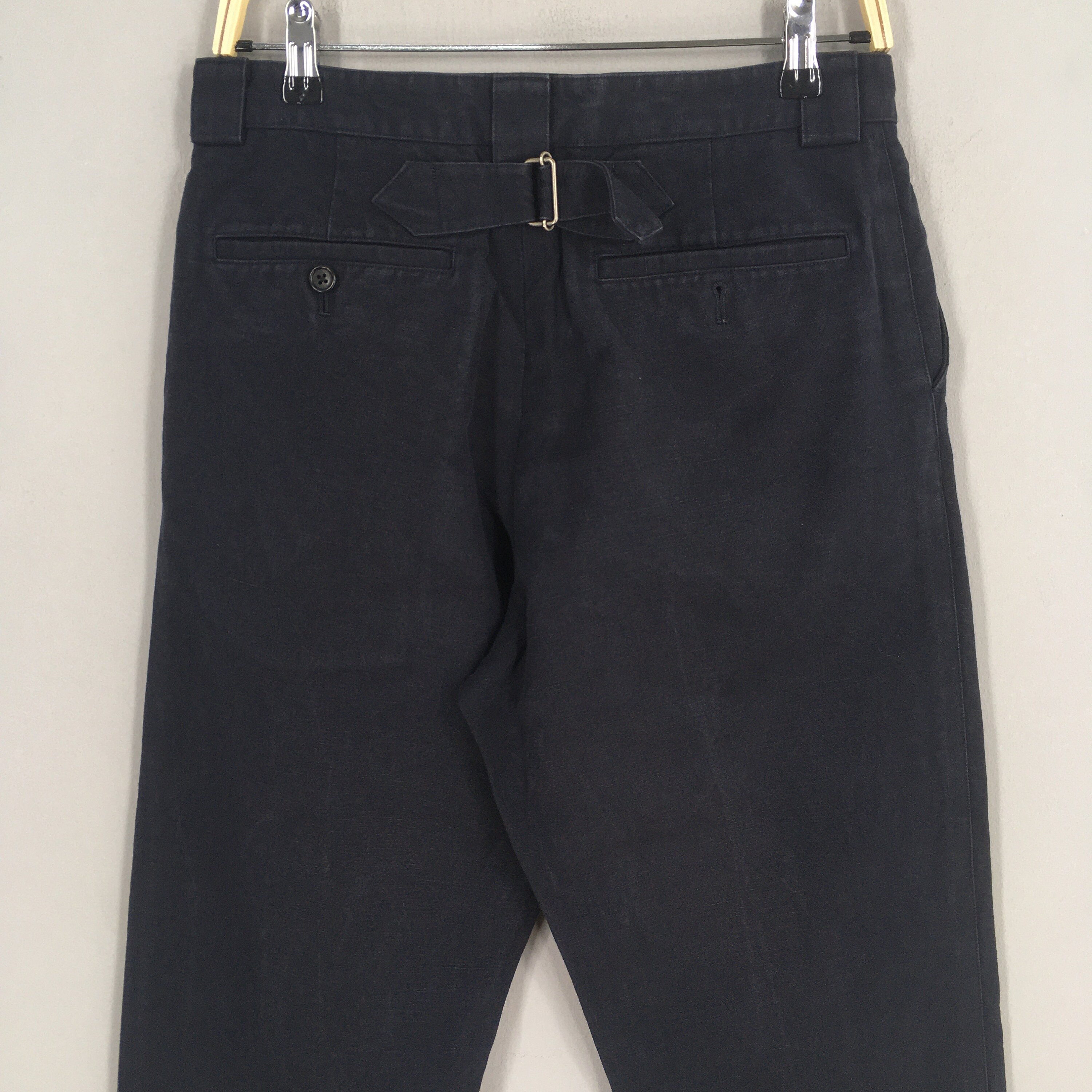 Size 29x31 Vintage Margaret Howell Black Casual Chino Pants