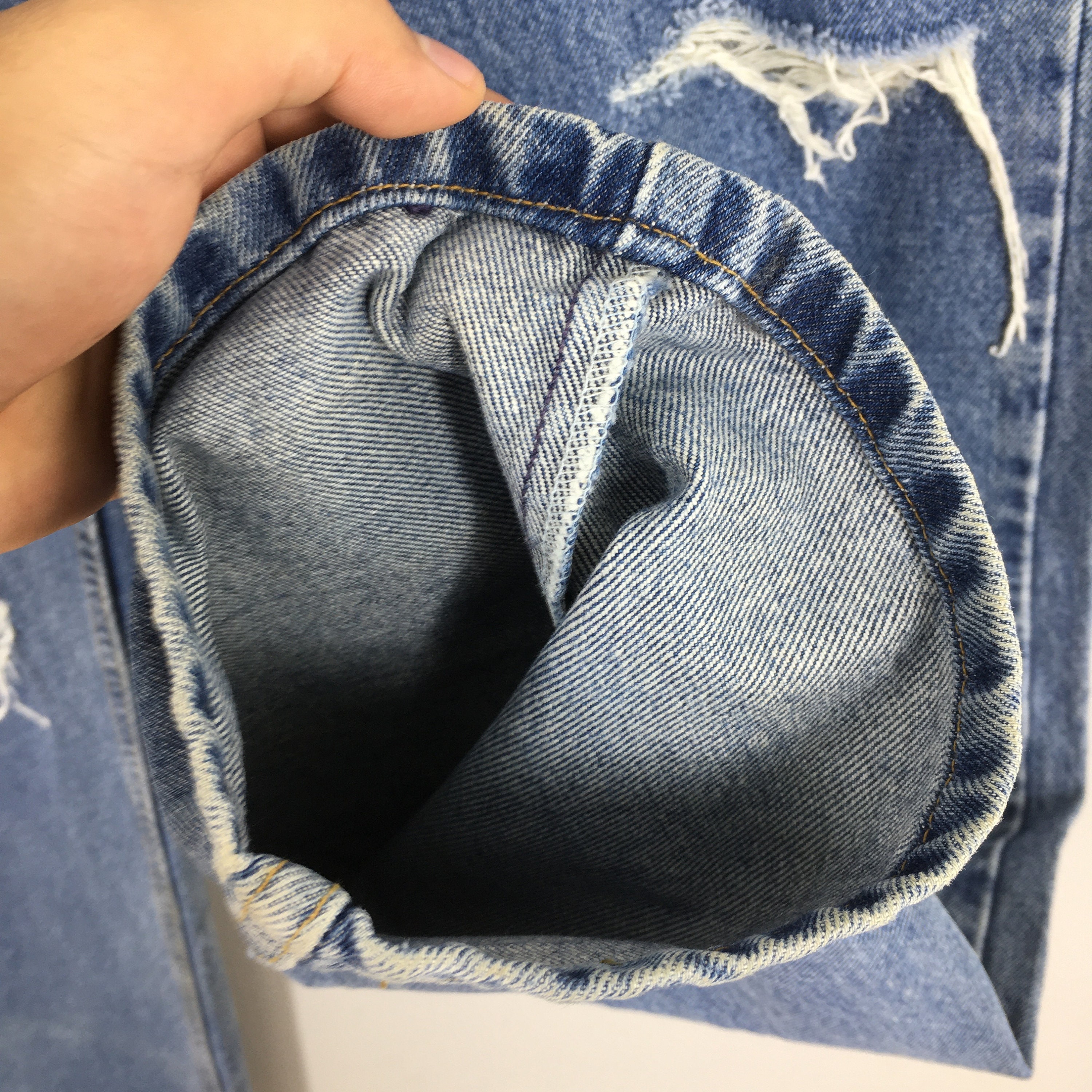 Size 31x32 Vintage Levi's 505 Light Wash Zipper Jeans 1990s Levi's