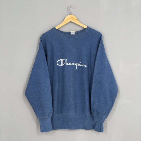 Vintage 80s Champion Reverse Weave Usa Sweater Med