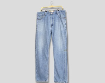 Größe 38x33 Vintage Levi's 505 Regular Fit Jeans High Rise Denim 90er Jahre Levi's Faded Dirty Denim Levis Stone Washed Jeans Gerader Schnitt Jeans W38
