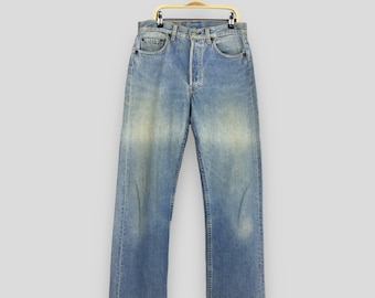 メンズ 90年代 USA製 Levi's 501 ジーンズ デニム ライトブルー W30
