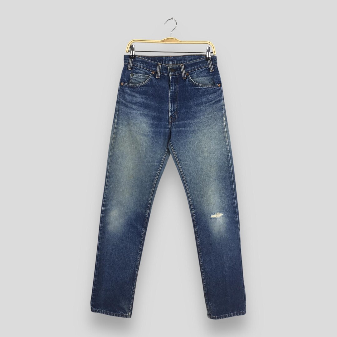 Size 29x32 Vintage 90s Levi's 505 Stonewashed Blue Jeans Levi's