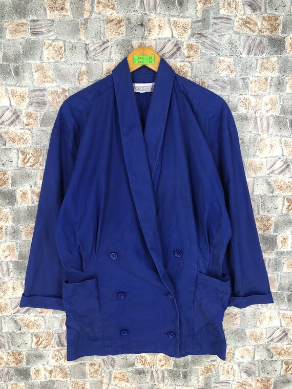 Vintage 90s Norma Kamali Casual Coats Large Casual
