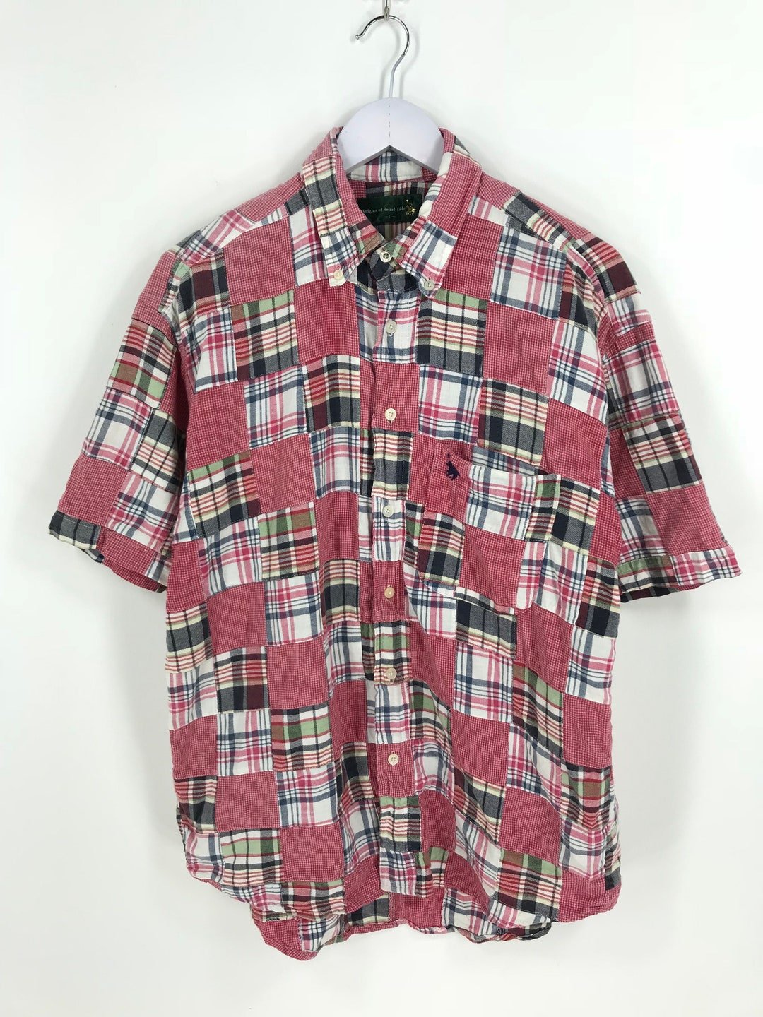 Vintage Polo Checkered Flannel Shirt Large Multicolour - Etsy