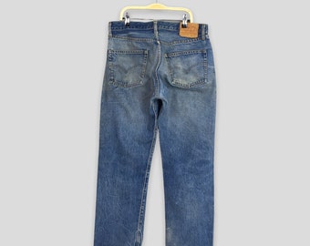 Size 31x28.5 Vintage 80s Levi's 501 Faded Dirty Redline Jeans