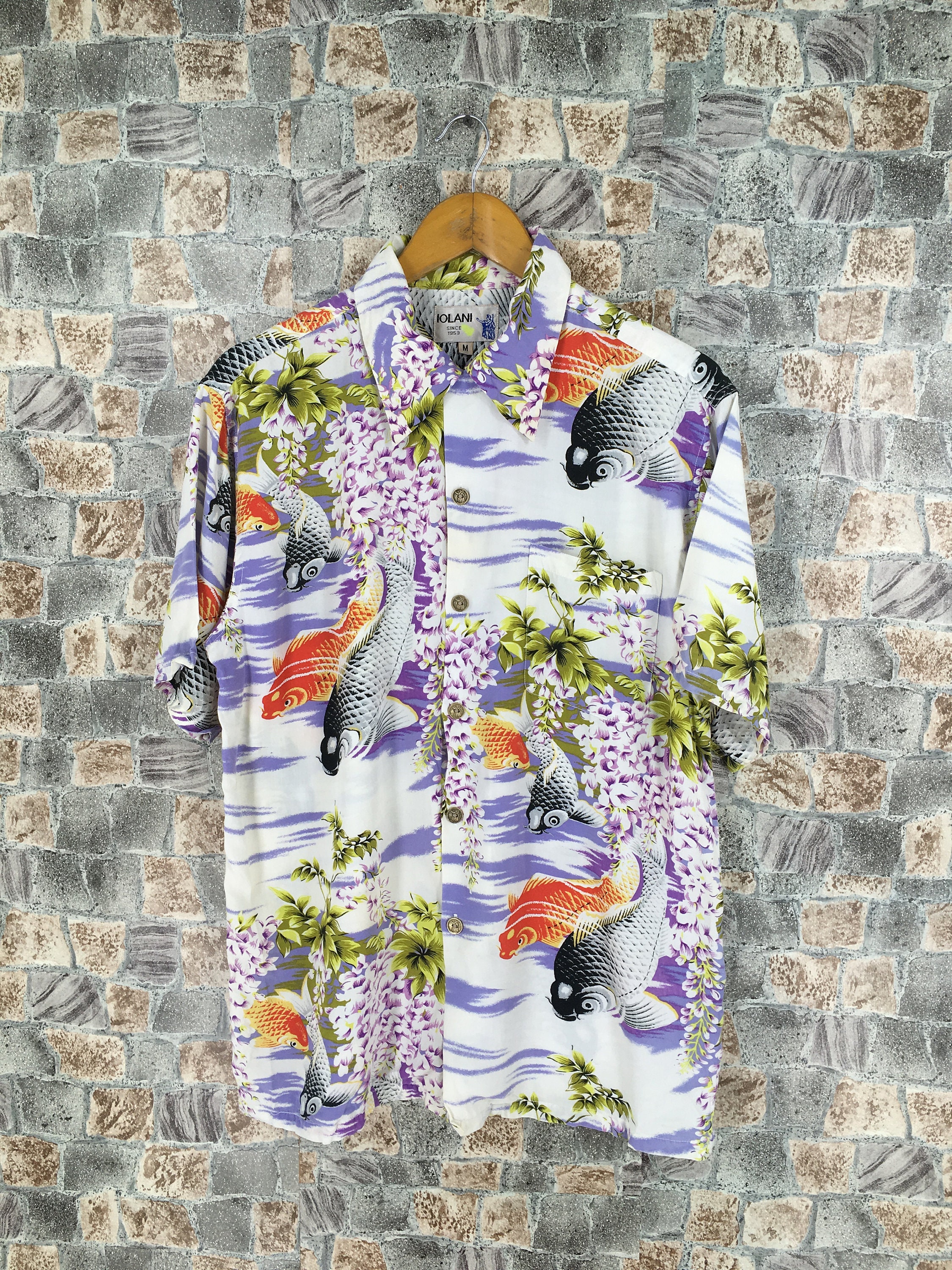 Vintage Iolani Hawaii Japan Koi Fish 