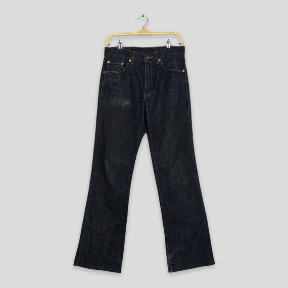 Size 30x31 Vintage Levi's 517 Bootcut Flare Jeans Indigo Blue