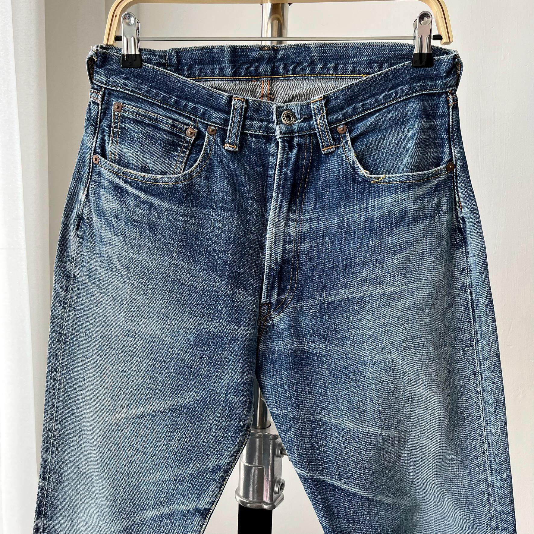 Size 30x30 Vintage 90s Real Mccoy's Japan 5 Osaka Blue Jeans