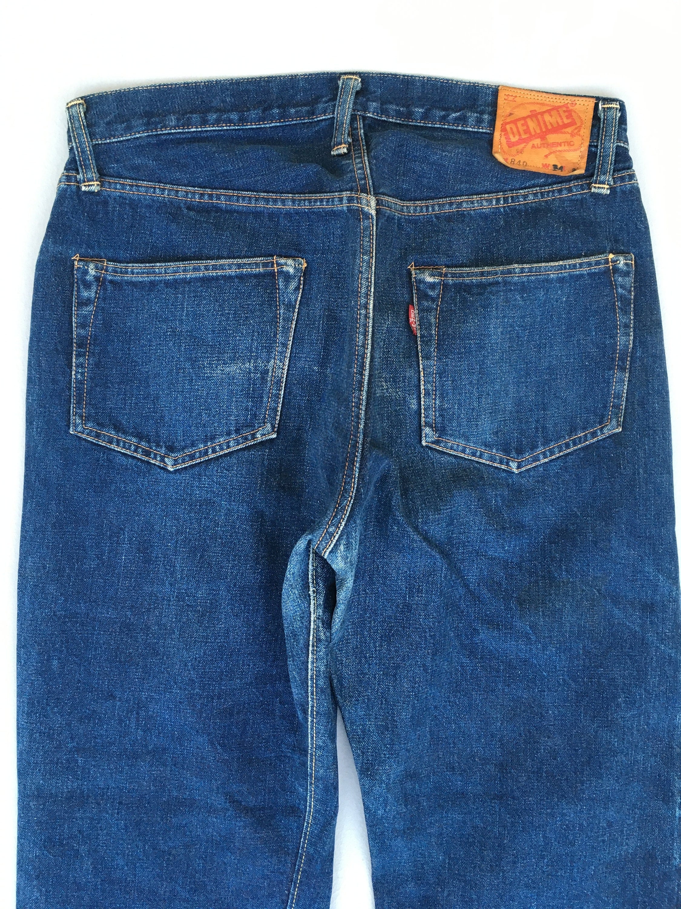 Size 32x28 Denime Orizzonti Japan Indigo Denim Honeycombs - Etsy