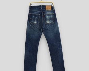 Size 29x30 Vintage Levi's 505 0300 Light Wash Zipper Jeans
