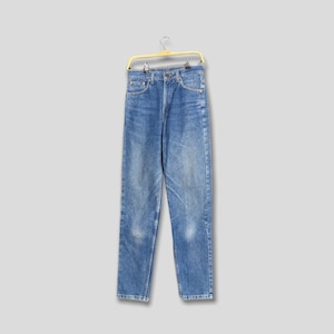 Size 28x32 Vintage Levis 610 Faded Blue Jeans Levis Skinny Fit Denim 90s Levis Distressed Jeans High Waisted Denim Levi&#39;s Mom Jeans W28